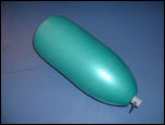 Cylinder Boat Guide Buoy - Green Foam