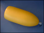 Cylinder Boat Guide Buoy - Yellow Foam